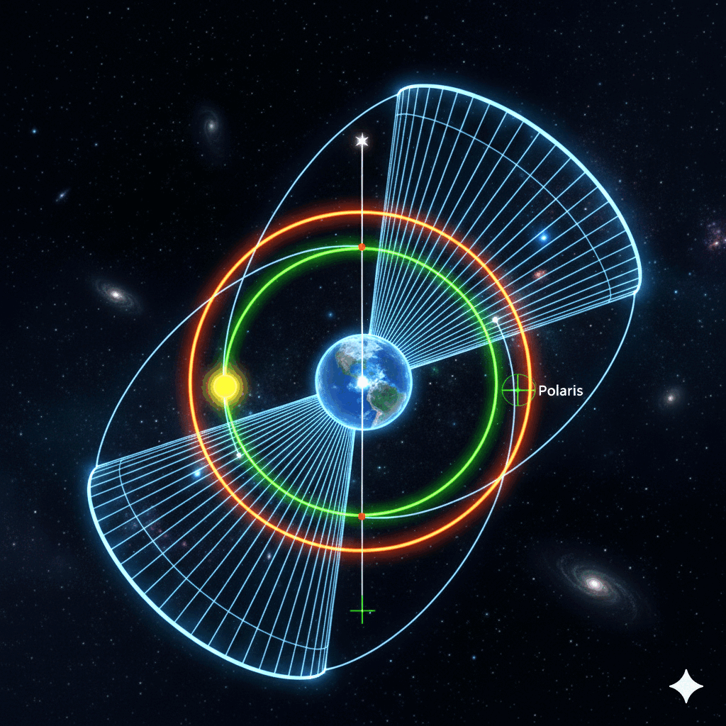 Moto a doppio cono dell'asse terrestre